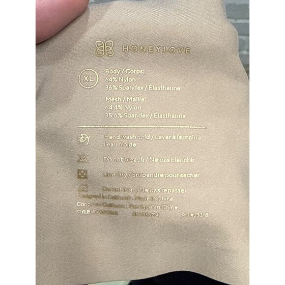 Honeylove Black Wireless Crossover Bra With Adjustable Straps XL - Picture 5 of 6